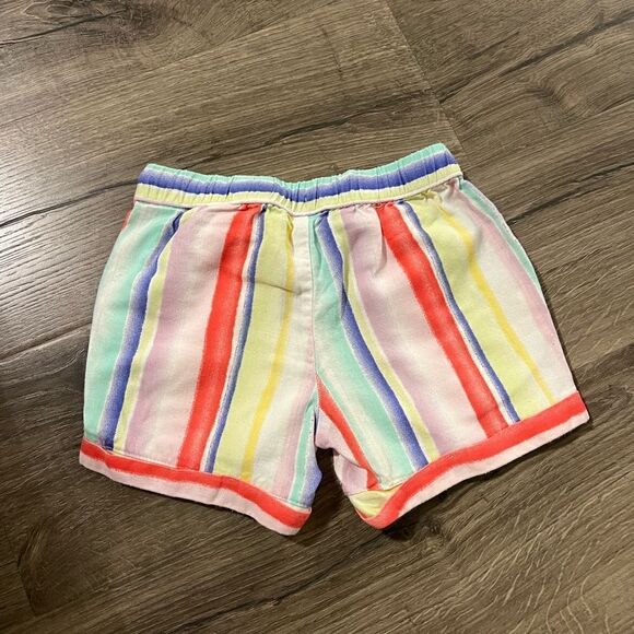 Wonder nation rainbow print pull on short size 6-6x - Picture 4 of 6